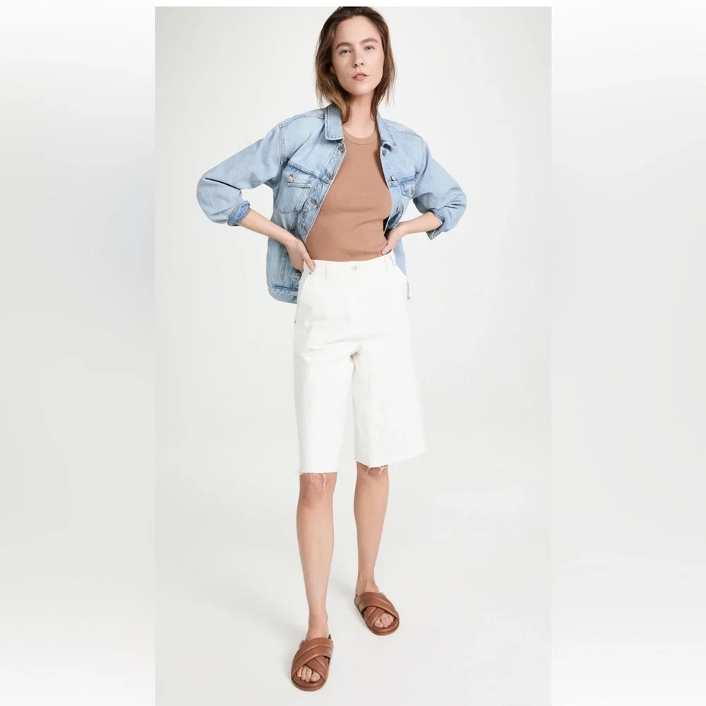 AGOLDE Ribbed Scoop Armhole Tank - Picture 5 of 5